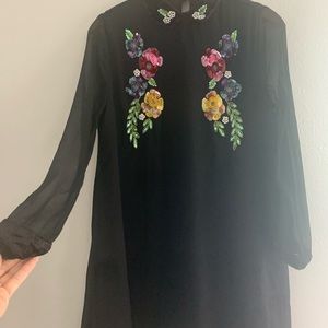 ASOS Petite Beaded A Line Dress